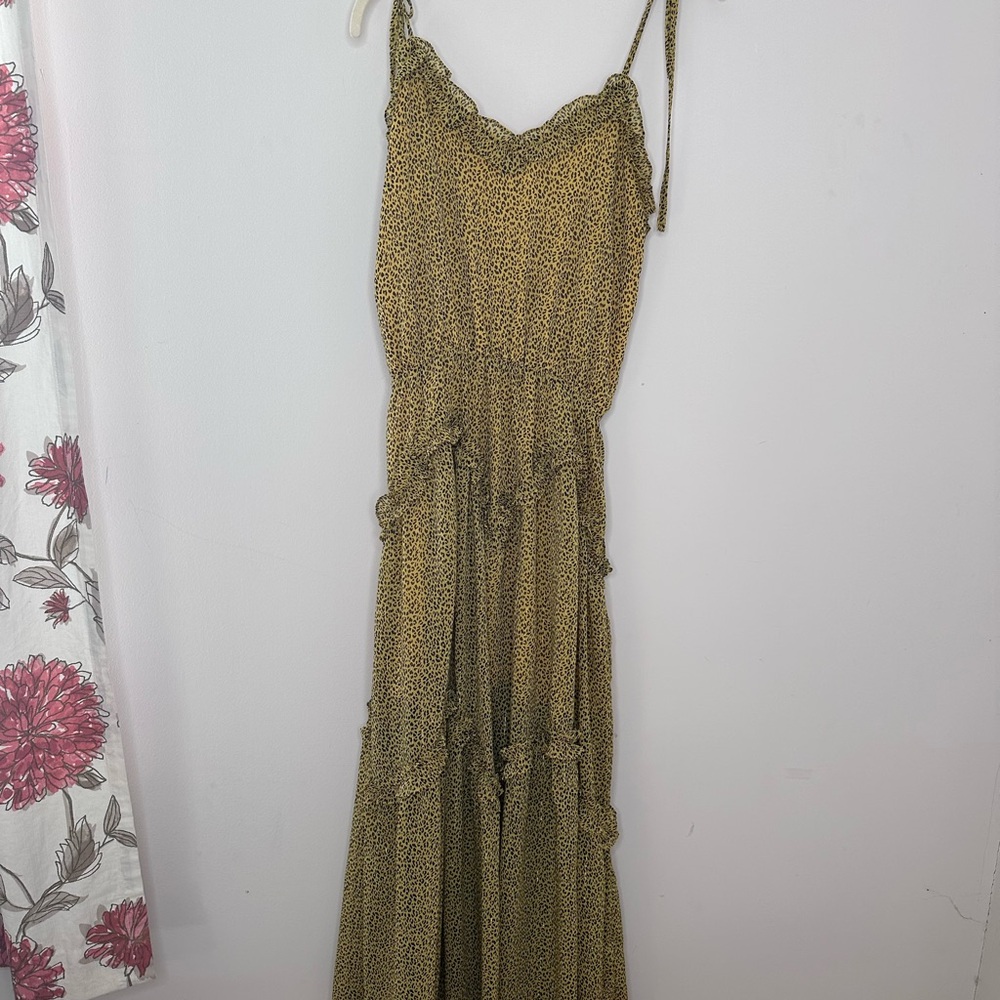 Leopard Print Maxi Dress